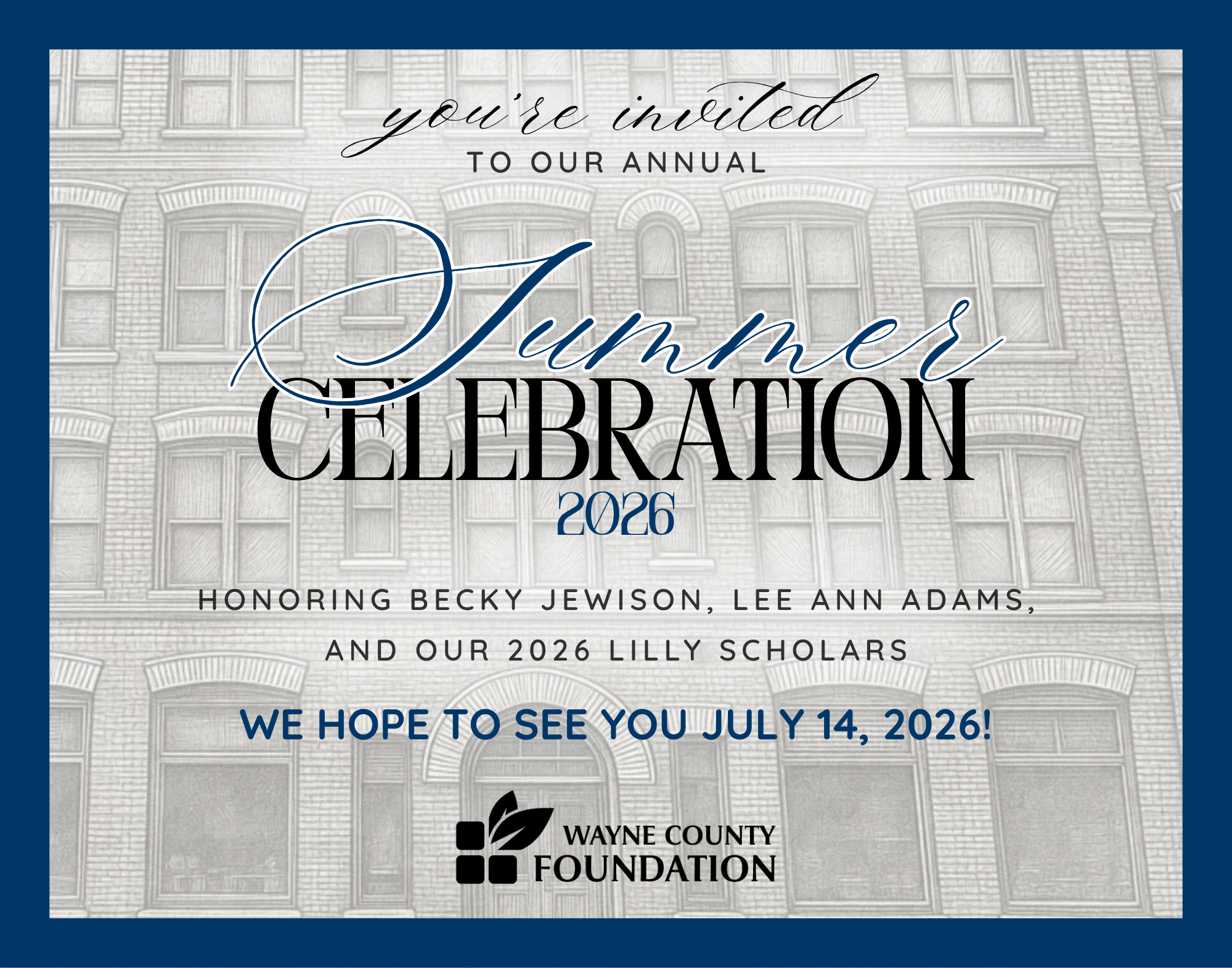 2026 Summer Celebration Postcard Invite_Front
