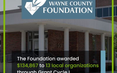 Wayne County Foundation Awards $136,867 in Grant Cycle I
